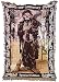 Emmett Kelly Clown 100th Anniversary Clowns Cotton Tapestry Throw Blanket