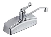 Delta Faucet 200 Classic Single-Handle Kitchen Faucet, Chrome