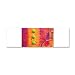 21 x 7 Wall Vinyl Sticker Abstract Peace Symbol