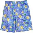 Boys Fish Printed Swim Trunks