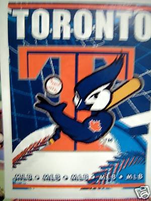 Toronto Blue Jays MLB 48 x 60 Woven Jacquard Throw