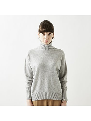 (サンヨー・エッセンシャルズ) SANYO ESSENTIALS 【WOMENS】オーバーシルエットカシミアタートルネックニット P6N66452__