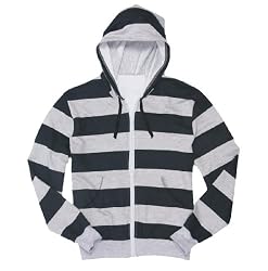 Boxercraft Stripe Zip Hoodie