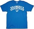 Seinfeld Kramer Kramerica Industries Blue T-Shirt Tee