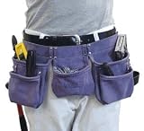 Leather Tool Belt - Light Purple