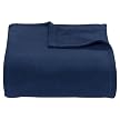Home Blue Microfleece Blanket - Full/Queen