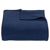 Home Microfleece Blanket - Blue