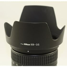 Replacement Digital Petal shape Lens Hood HB-35 For Nikon 18-200mm VR II Lens by Ar