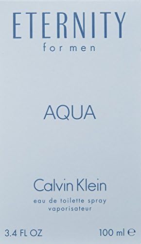 (Men) Perfume Eternity Aqua Eau De Toilette 3.4 Fl, Oz.