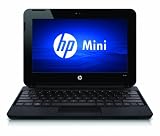HP Mini 110-3000SA Netbook (Intel Atom N450 1.66GHz, 1 GB RAM, 160 GB HDD, 10.1-inch LED display, webcam, Bluetooth, Windows 7 Starter 32-bit)