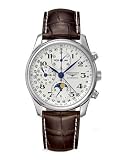 LONGINES Watch:Longines Chrono homme acier et cuir - Mouvement Automatique # - L2.673.4.78.3 -