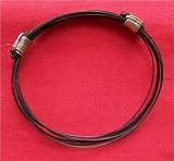 Genuine African Elephant Hair Bracelet Jewelry Gold Knot