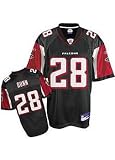 Atlanta Falcons Warrick Dunn Sale Replica Youth Team Color Jersey, Size= Small