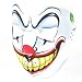 New Joker Clown Neoprene Full Face Mask Muzzle Motorcycle Nose Mouth Adj Size