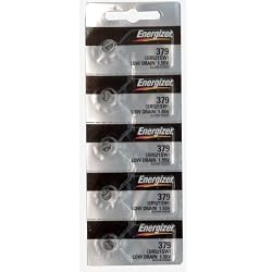 Energizer 379 Button Cell Silver Oxide Sr521sw Watch Battery (1 Pack of 5 Batteries)