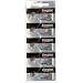 Energizer 379 Button Cell Silver Oxide Sr521sw Watch Battery (1 Pack of 5 Batteries)