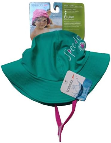 Kids Speedo S/M UV Bucket Hat Green