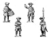 Crusader Miniatures Rank and File: French Fusiliers Command Unfastened Coat (4)