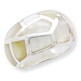 Sterling Silver Mother of Pearl Ring