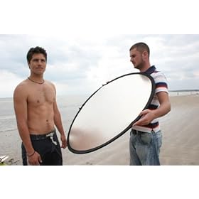 Lastolite LL LR3034 30-Inch Collapsible Reflector (Silver/Gold)