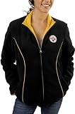Pittsburgh Steelers -Women's- Poly Despo/Fleece Reversible Jacket