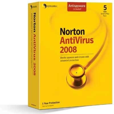 Childrens Toyshop  Software : Norton Antivirus 2008 5 User