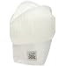 San Jamar H026 Poly Cotton Chef Mesh Hat with Adjustable Velcro Closure, 11" Height