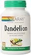 Solaray Dandelion Root Capsules, 520 mg, 180 Count