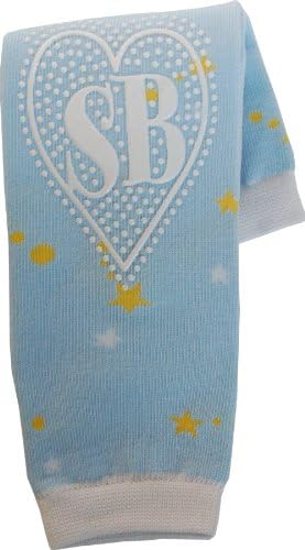Snazzy Baby My Baby's Non Slip Leg Warmers, Baby Blues