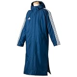 「(アディダス)adidas SHADOW ロングボアコート CU856 O36150 カレッジネイビー/ホワイト L」の画像