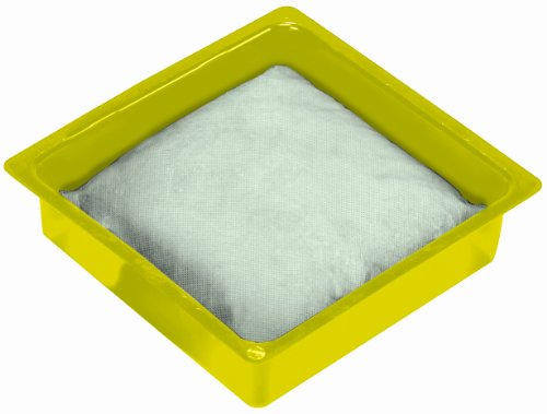 Oil-Dri L90612 10.2W x 10.2L x 3H Universal Drip Pan And Pillows, 12 Pans And 24 Pillows/Box