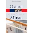 The Concise Oxford Dictionary of Music (Oxford Paperback Reference) by Michael Kennedy and Joyce Bourne