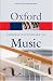 The Concise Oxford Dictionary of Music (Oxford Paperback Reference)