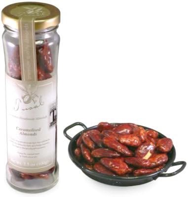 Tusal Caramelized Largueta Almonds (3.5 oz/100 gr)