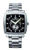 Police Phalanx gents stainless bracelet with black dial watch