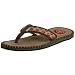 Simple Men's Toepeeka-Stop Global Warming Sandal,Chocolate Tan,12 M US