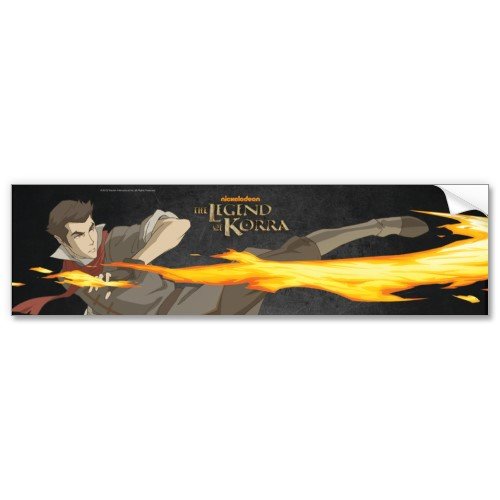 Legend of Korra: Mako Bending Locker Sticker
