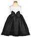 Princess Faith "Squiggle Sequin" Dress (Sizes 4 - 6X) - black/white, 6x