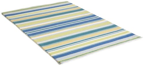 Pinzon Nantucket Stripe 3'6-by-5'6 Hand-Hooked Wool Rug