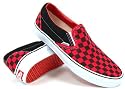 Vans Classic Slip-On (Black/Formula One) Mens Shoes