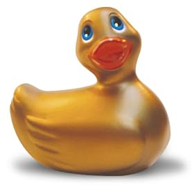 Big teaze toys - mini duckie or - Canard vibrant stimulateur