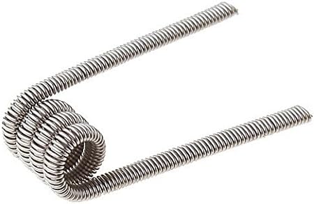 Tank Track Stapled Clapton (4pcs) Pre Built .3 Ohm Exotic Coils with Japanese Cotton