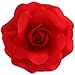 Sara Monica Flower Hair Clip and Pin: Rose: Made in the USA