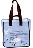 4R Planet 10-pack Medium P Birds+Blue 278/Magenta planet Reusable, Recyclable Shopping/Travel Tote Bags