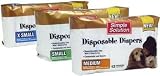 SMALL - Simple Solution Disposable Diapers for Dogs
