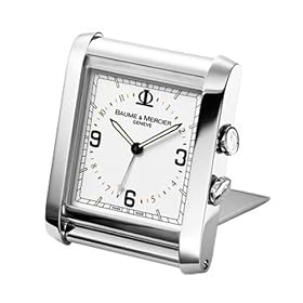 Baume and Mercier Hampton Square Alarm Clock #8754 by Baume & Mercier
