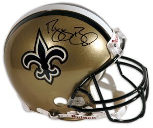 Reggie Bush Signed New Orleans Saints Proline Helmet- Bush Hologram