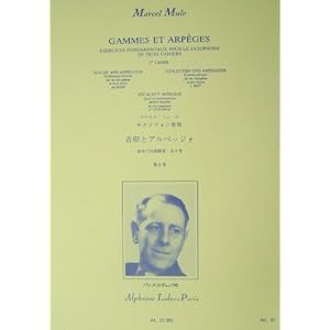 Buy Scales and Arpeggios for the Saxophone in three books, 2nd Book by Marcel Mule