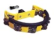 DRUM SET Half Moon TAMBOURINE with Mounting Eye Bolt - Yellow