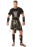 Roman Gladiator Greek Spartan Warrior Halloween Costume One Size Fits Most (up to 46